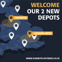 Summit Platforms expands with new depots in London and North West